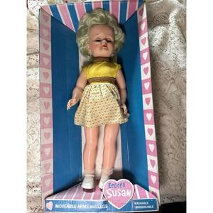 Vintage EeGee Susan Doll In Box Moveable Arms Legs Sleep Eyes 1960s